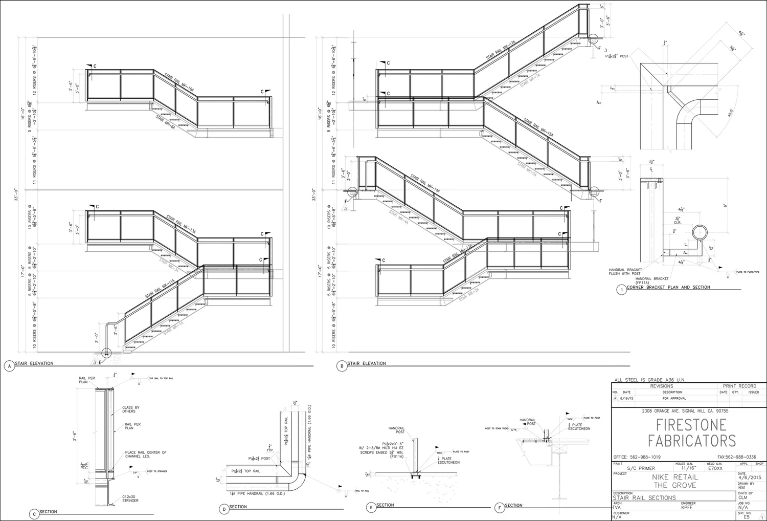 USSteel Nike blueprints